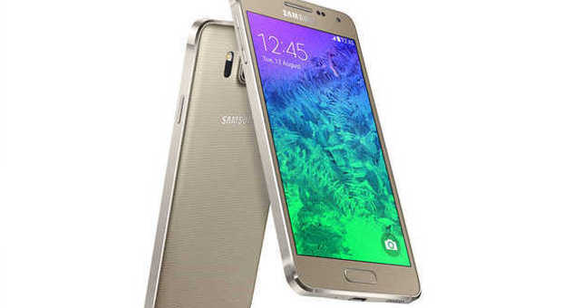 Un'immagine del Samsung Galaxy Alpha