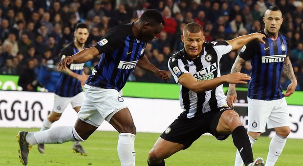 Udinese-Inter, Asamoah contro De Maio