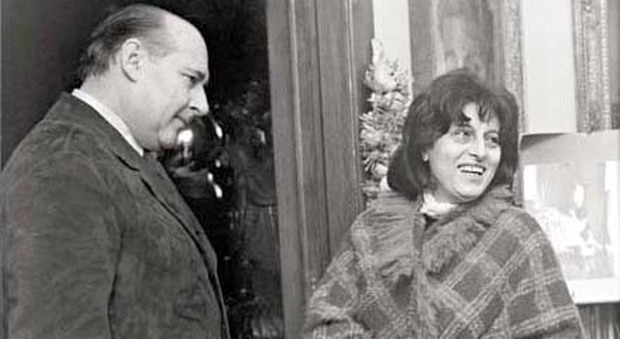 Roberto Rossellini con Anna Magnani