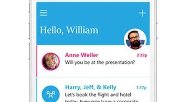 Microsoft lancia "Send", l'app che trasforma le mail in chat