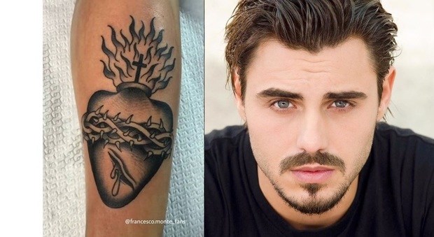 Francesco Monte, il nuovo tatuaggio è un cuore ferito, ma nel futuro c'è l'Isola dei Famosi