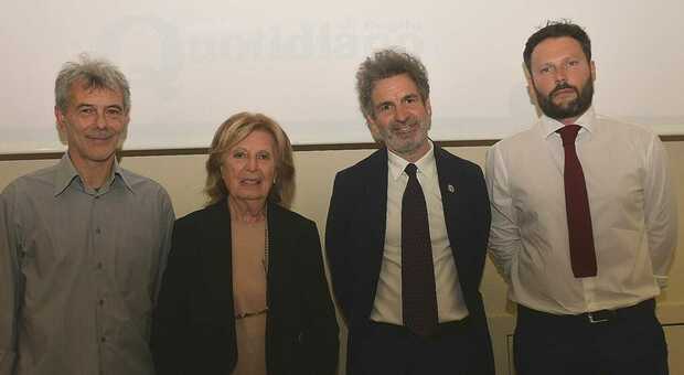 Da sinistra Carlo Salvemini, Adriana Poli, Alberto Siculella e Agostino Ciucci