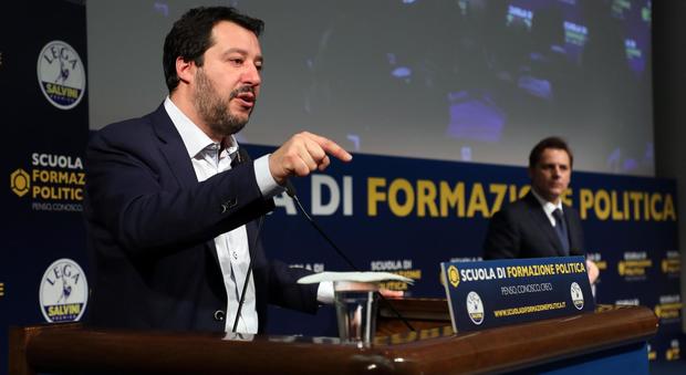 Elezioni, Salvini: «Prima il governo, poi il congresso. Ma non inventiamo minestroni»