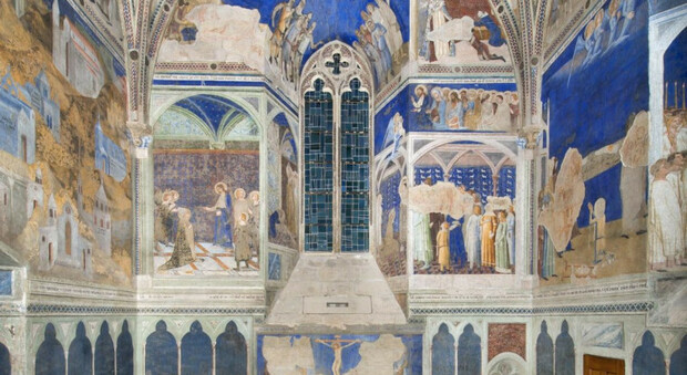 Avignone, Palazzo dei Papi, affreschi di Matteo Giovannetti