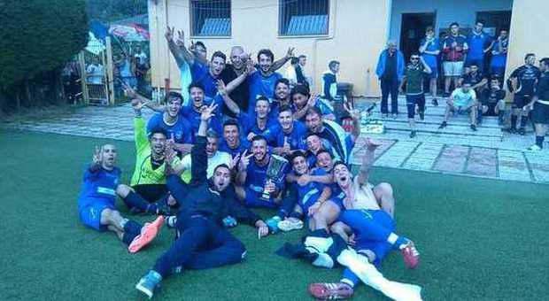 Corvaro festeggia la Coppa Provincia della scorsa edizione