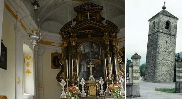 La chiesa storta di Ligosullo e il campanile pendente di Prato Carnico