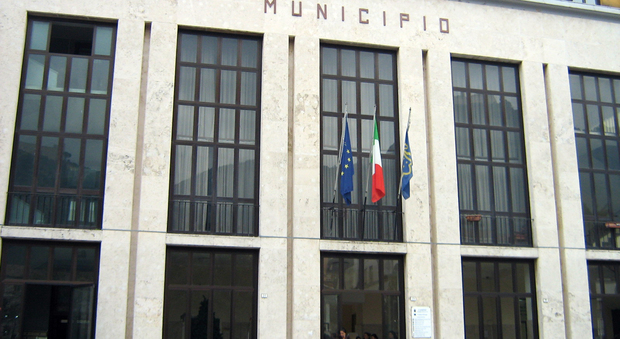 Il municipio di Cassino