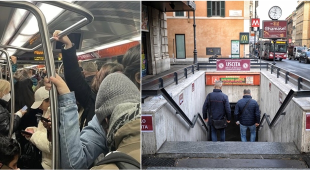 Roma, entra in metro e scaraventa una ragazza a terra per sedersi al suo posto