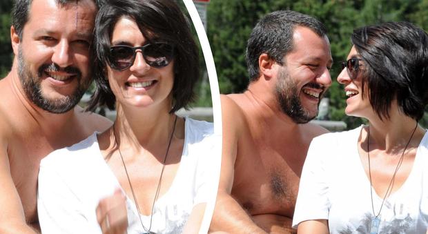 Salvini-Isoardi, amore e sorrisi al comizio. La crisi è ormai superata