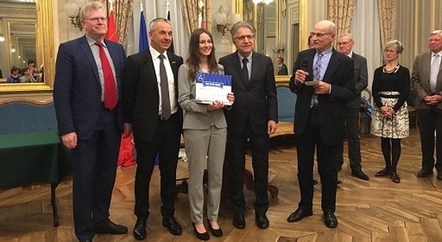 Sabrina Morandi, 18 anni, francese, si è classificata seconda al premio Peter Färber