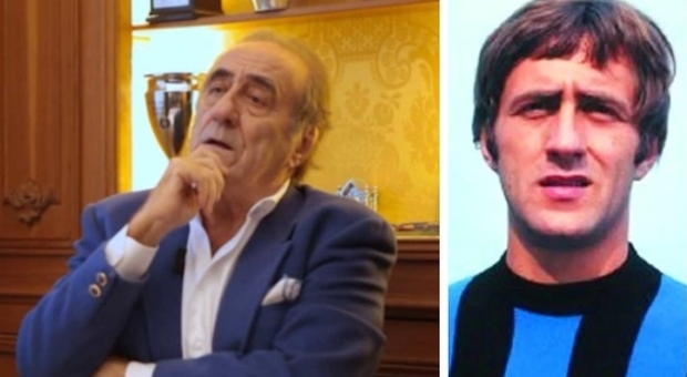 Mauro Bellugi, morto a 71 anni. A destra con la maglia dell'Inter