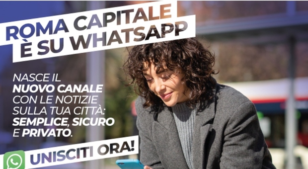 Roma, la comunicazione del Comune arriva via Whatsapp: ecco cosa cambia