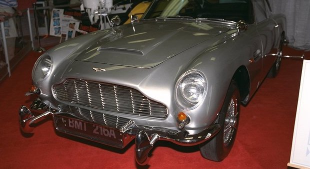 L'Aston Martin di 007 in Goldfinger