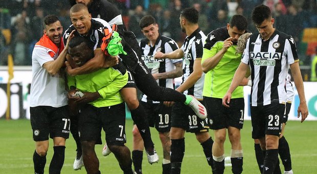 L'Udinese batte la Spal 3-2, la salvezza ora è a un passo
