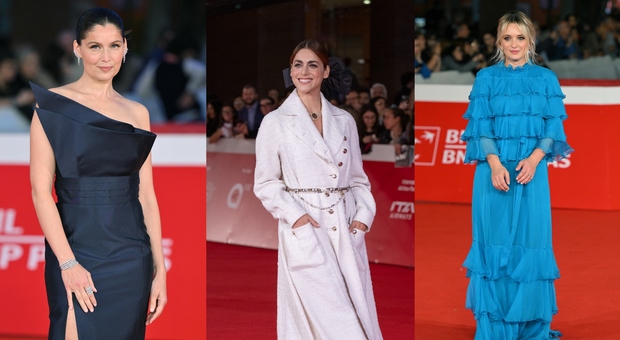  Vittoria Puccini luminosa (9), Miriam Leone sbaglia il look (6), Laetitia Casta chic (8)