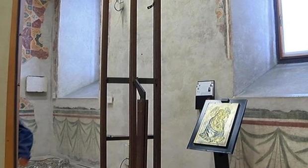 Furto a Castelvecchio, i dipinti danneggiati e senza le cornici