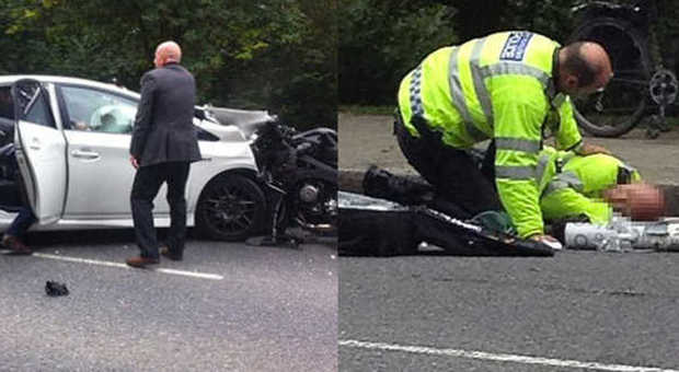 Il Principe Harry coinvolto in un incidente: la sua scorta è stata travolta da un taxi