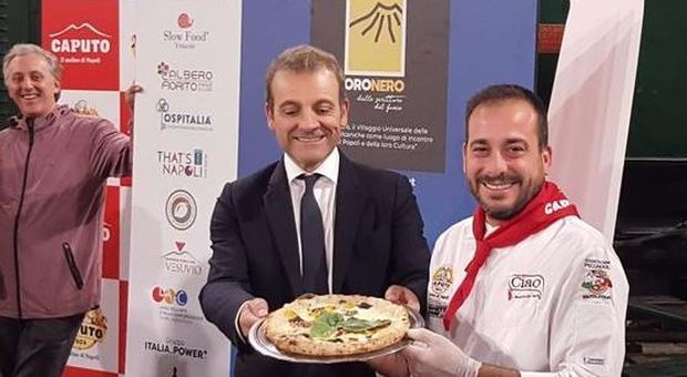 Nasce la pizza Oronero: a novembre sbarcherà in Cina