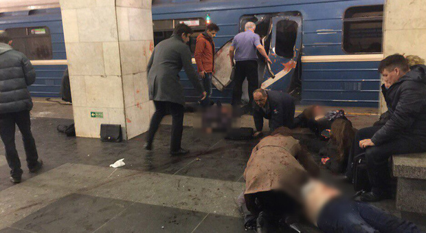 L'attentato in metro a San Pietroburgo