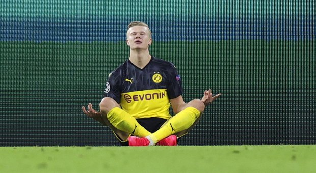 Haaland re di Dortmund, decide una doppietta del 19enne. Psg ko per 2-1