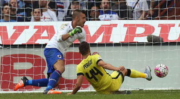 Sampdoria-Inter 1-1. Perisic salva i nerazzurri