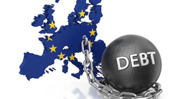 Eurozona: sale il rapporto debito/PIL. In Italia al 135,6%