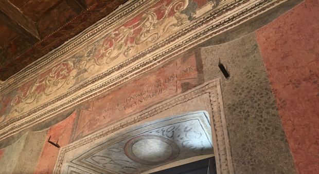 L'Aquila: Palazzo Carli Porcinari, durante i lavori spunta un nuovo tesoro