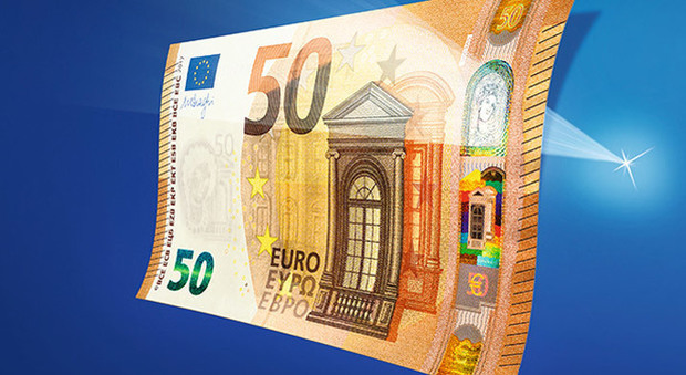 In circolazione i nuovi 50 euro
