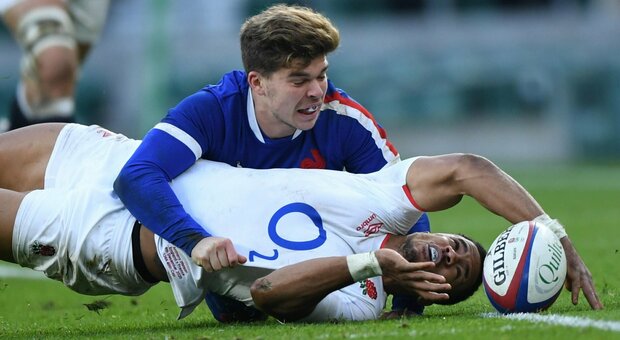 Dal triste rugby dell'era Covid sboccia la meravigliosa finale Inghilterra-Francia: 22-19, inglesi aiutati dall'arbitro Highlights