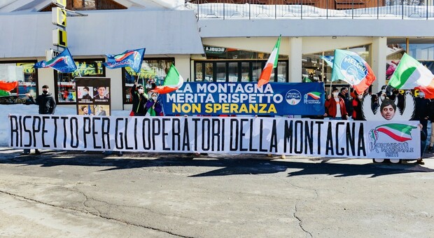 Manifestazione al Terminillo: «La montagna merita rispetto»