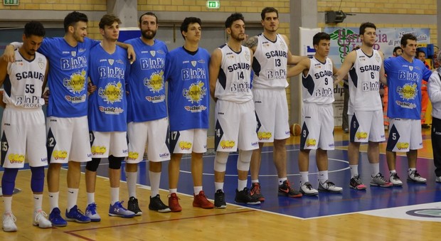 La squadra del Basket Scauri
