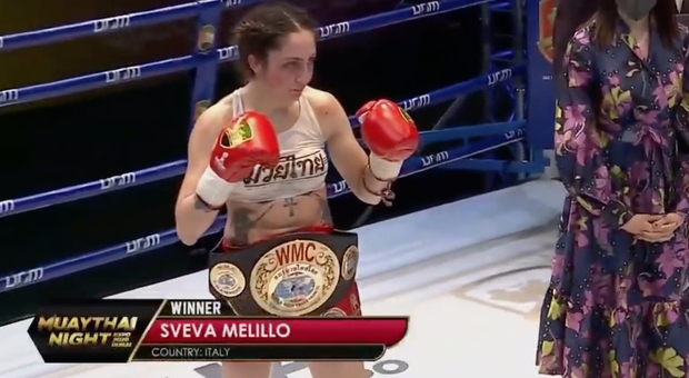 Muay Thai, la viterbese Sveva Melillo è campionessa del mondo