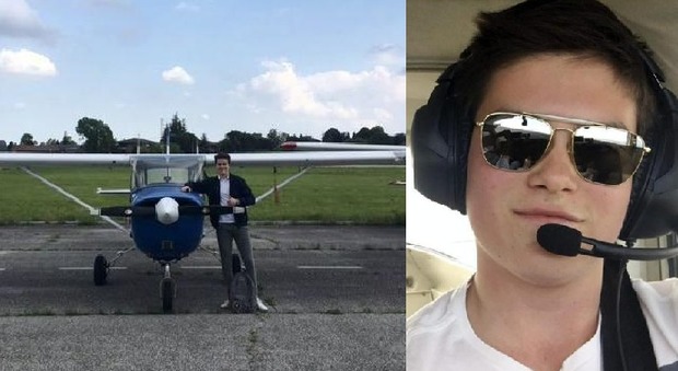 Riccardo, 17 anni: «Sono il pilota d’aereo più giovane d’Italia»