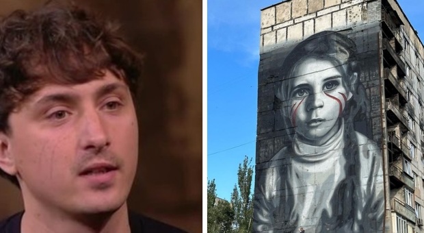 Jorit, chi è lo street artist che ha abbracciato Putin: il murale a Mariupol e quello su Dostoevskij. «Io filo-russo? Sono un artista libero»