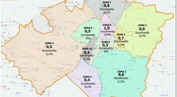 Covid Frosinone, nel capoluogo 363 positivi: ecco la mappa delle zone più colpite. In calo l'indice di contagiosità