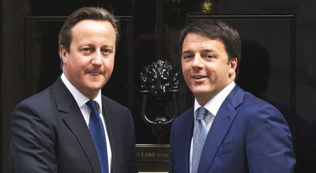 Renzi e Cameron