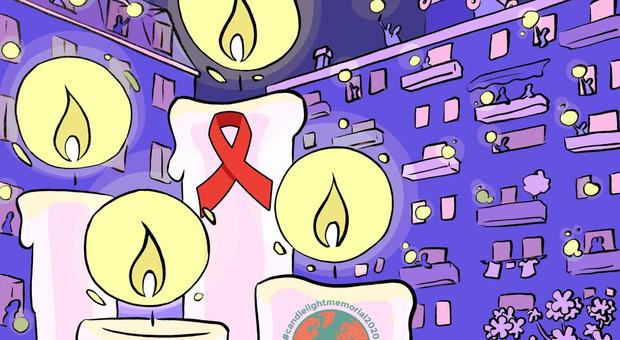 Aids e Covid-19, domenica 17 maggio in tutto il mondo il Candlelight Memorial per ricordare chi non c'è più