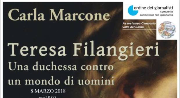 «Storie di donne indimenticabili», a Roccapiemonte si parla di Teresa Filangieri