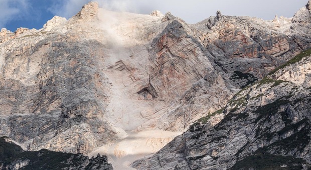Dolomiti, il crollo sulla Croda Marcora