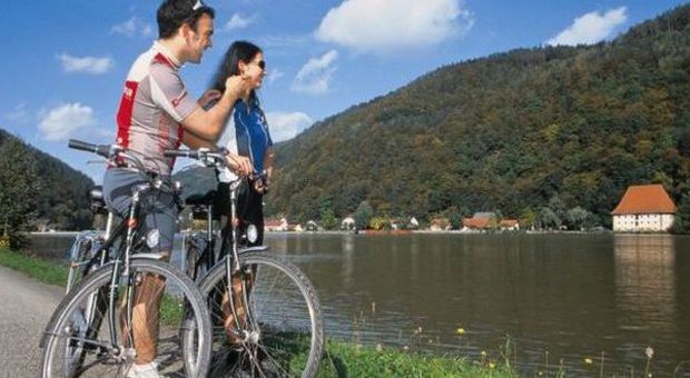 Cicloturismo sui laghi austriaci