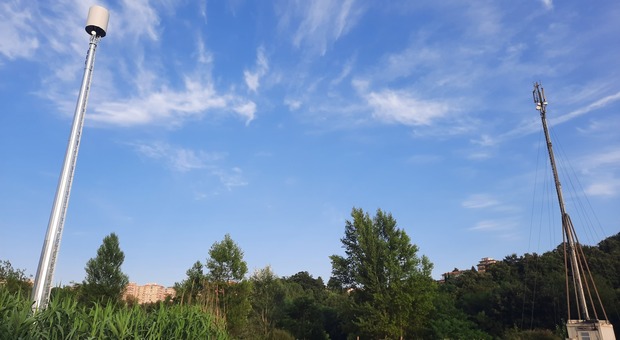 Parco delle Fontanelle a Frosinone, l’assessore all’attacco: «L’antenna è abusiva»