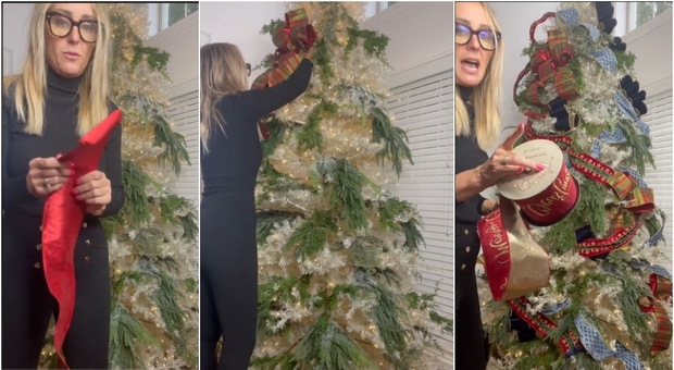 Insegnante lascia il lavoro per addobbare alberi di Natale: «In tre mesi guadagno per tutto l’anno»