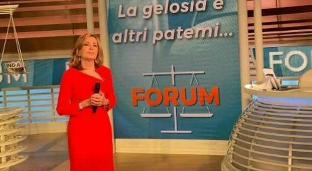 Barbara Palombelli, sorpresa a Forum