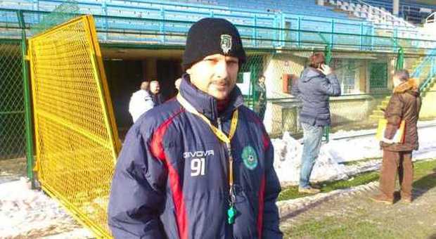 L'allenatore dell'Altovicentino, Diego Zanin