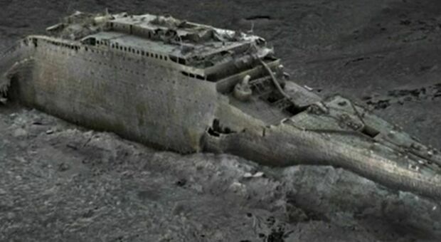 Titanic, ecco com'è oggi sul fondo del mare: l'immagine della scansione 3D del relitto