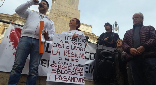 Una precedente protesta a Roma