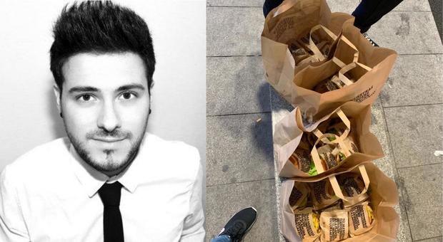 Antonello vince un buono da 300 euro e regala i pasti agli homeless di Madrid