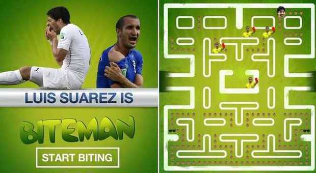 Biteman, il gioco in stile Pacman ispirato a Luis Suarez