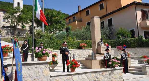 Settanta anni fa il sacrificio di Sbarretti. Bocci:«A carabinieri come lui dobbiamo la democrazia»