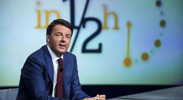 Renzi: Canone Rai giù a 100 euro, si pagherà in bolletta. Pil crescerà dell'1%